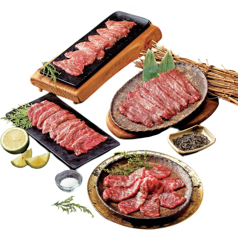 Japanese F1 Wagyu Yakiniku Set, , large