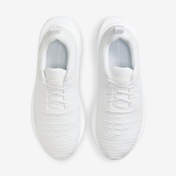 Nike ReactX Infinity Run 4 男 慢跑鞋 路跑 訓練 緩震 耐磨 全白 [DR2665-103], , large