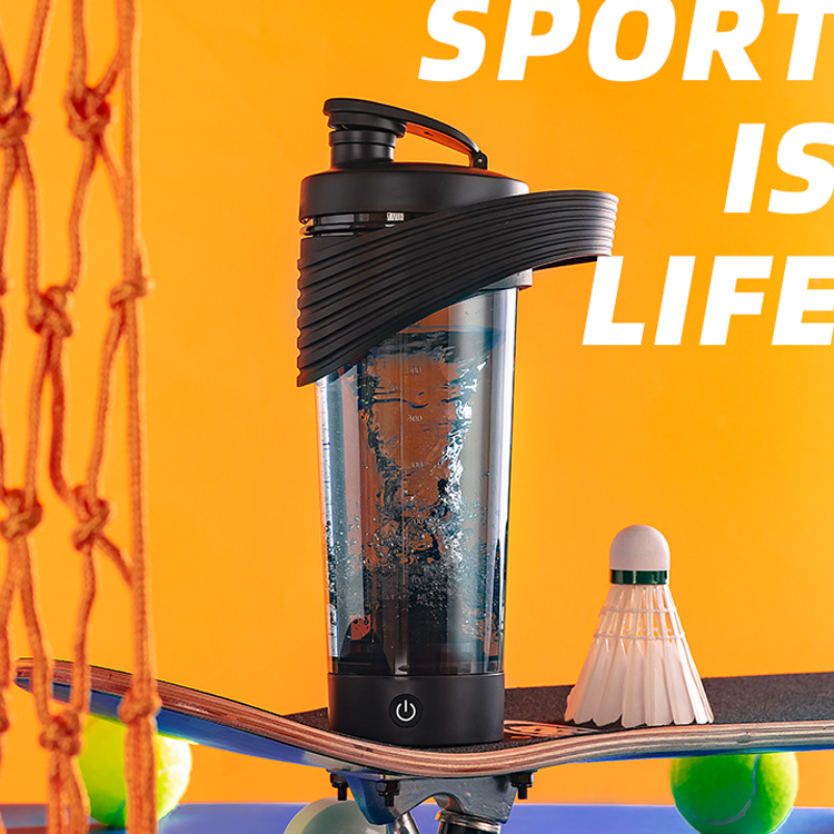 MAX 電動攪拌杯 800ml 充電 type-c 矽膠提把 tritan材質 可拆底座 700mAh 攪拌杯, , large