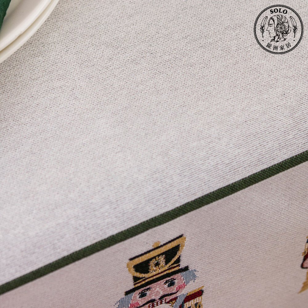 【SOLO Vintage】LCW Home 45x120cm Christmas Nutcracker Table Runner Made in Turkey, , large
