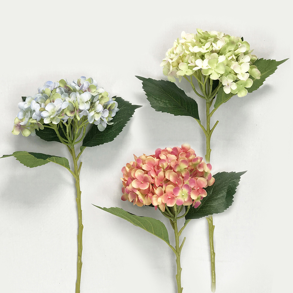 ARTIFICIAL HYDRANGEA SPARY-GREEN, , large