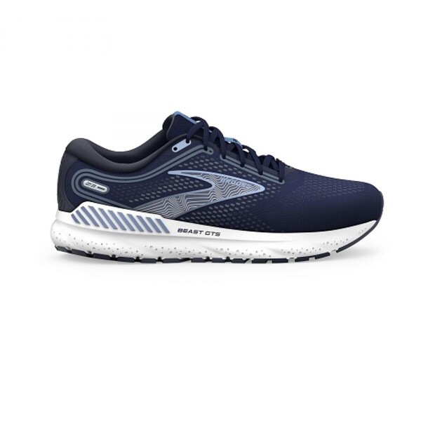 Brooks Beast GTS 23 男 慢跑鞋 運動 路跑 超寬楦 避震緩衝象限 深藍 [1104014E495], , large