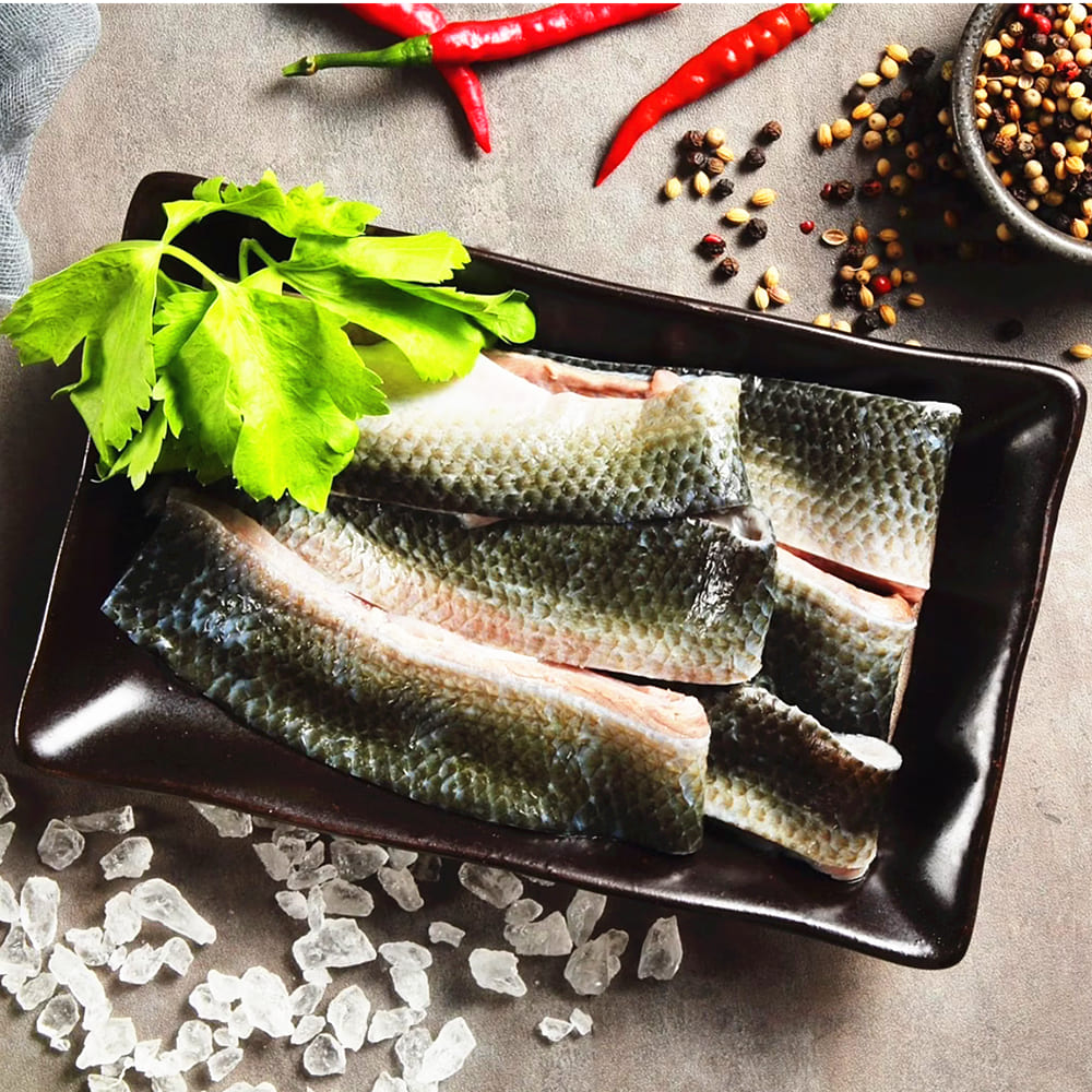 【祥晴鮮品】海味確幸組合(虱目魚皮、魚嶺、魚排、韓式魚板) 7/31前下單贈送花枝丸&魚漿, , large