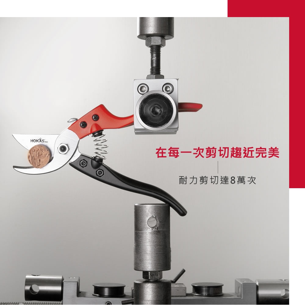 【HOKAS】S841鋁柄專業修枝剪 (園藝剪刀 花剪 剪定鋏 樹枝剪刀 修枝剪刀 樹剪 果樹剪 嫁接剪 採果剪), , large