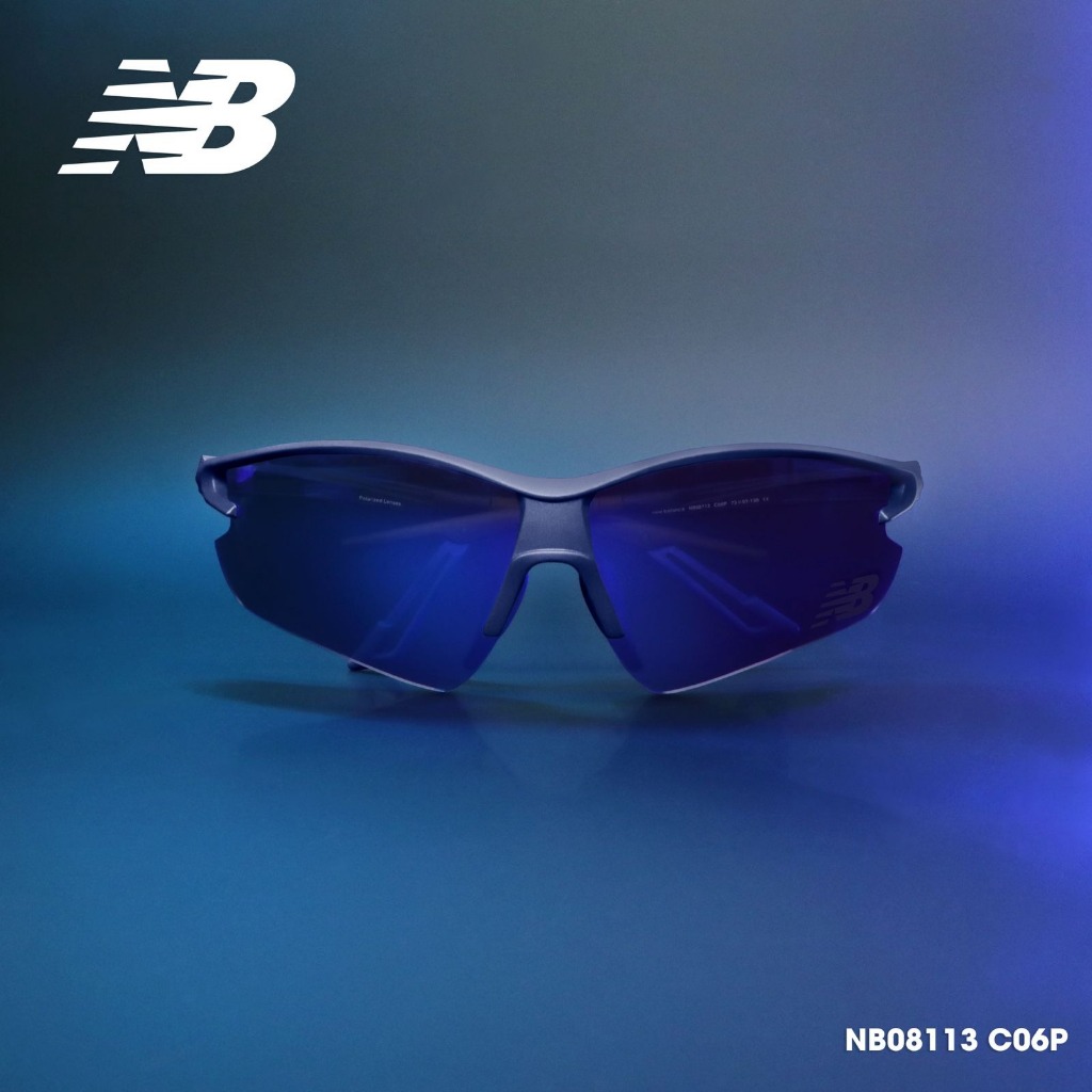 NEW BALANCE 運動太陽眼鏡 偏光鏡 台灣公司貨 運動眼鏡 NB08113 25SS 【樂買網】, , large