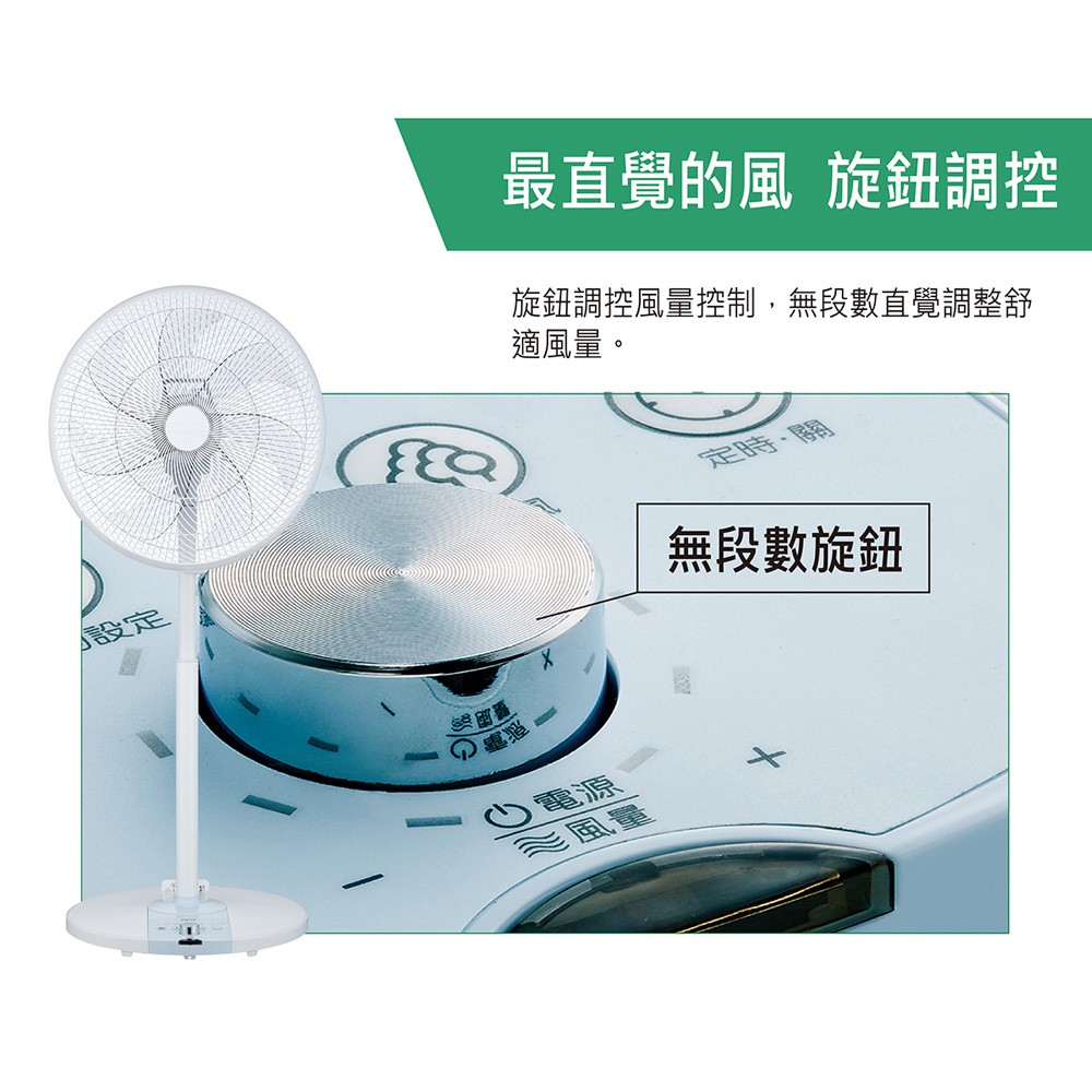 ANLUX 台灣三洋16吋無段式飛梭旋扭 無線遙控DC扇EF-P16DK, , large