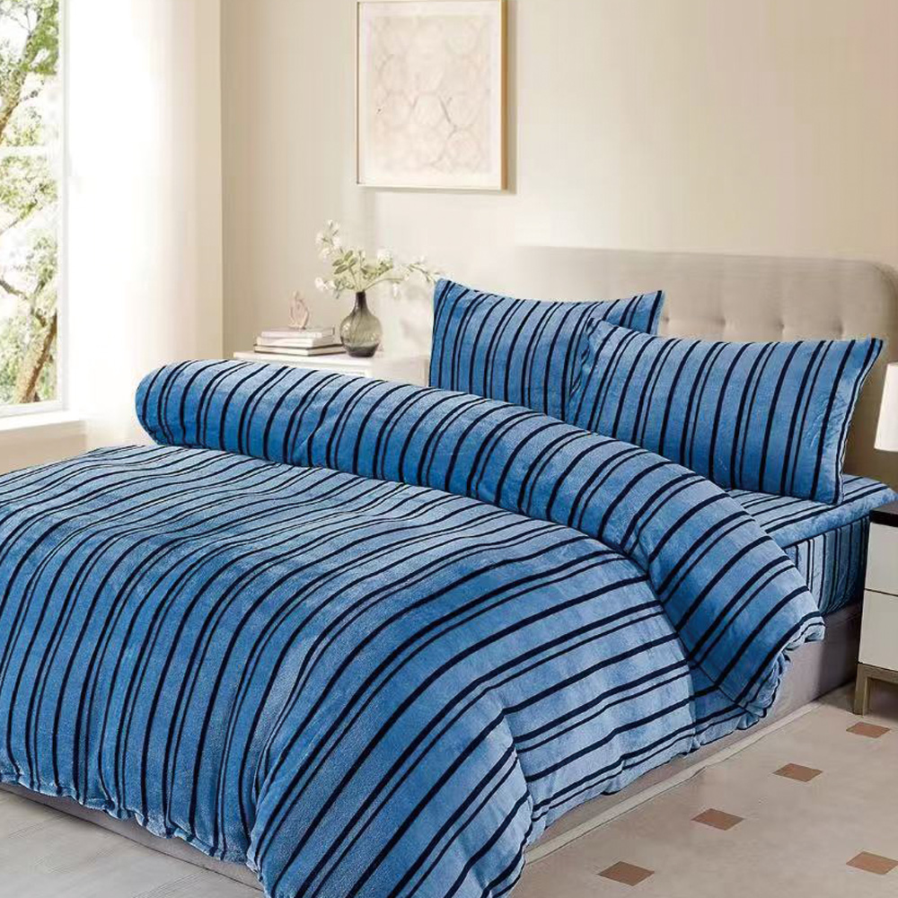 【Galatea葛拉蒂】法蘭絨冬季雙人床包四件組 多款任選, , large