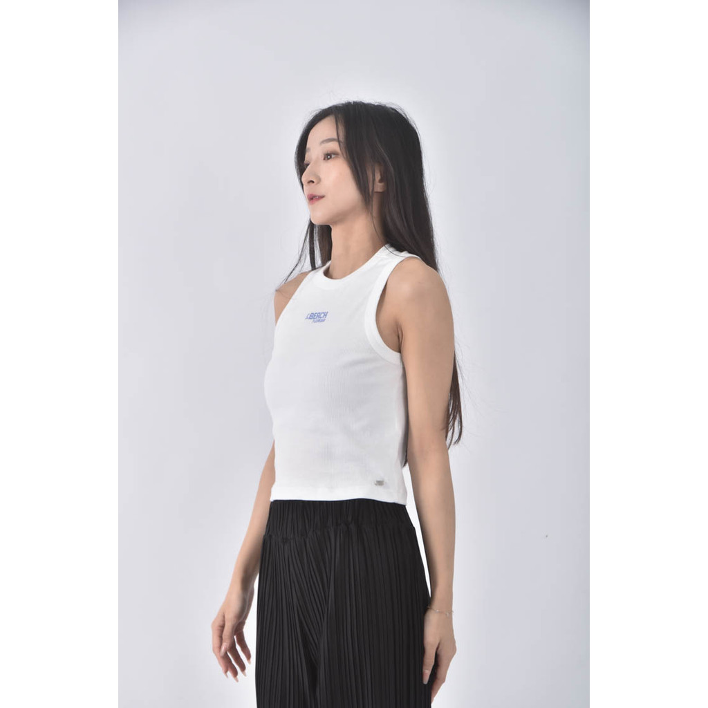 (S) 【粿粿私服】質感修身短版棉質削肩白色上衣二手衣, , large