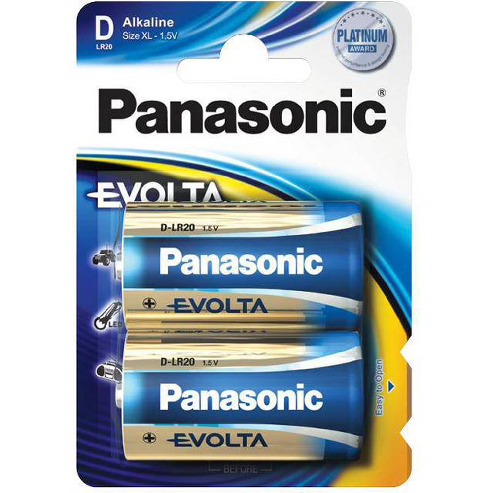 [寶旺旺] 國際牌Panasonic EVOLTA超世代 鹼性電池 1號24入 吊卡盒裝(LR20EGTTS日本製1.5V大電流電池/公司貨), , large