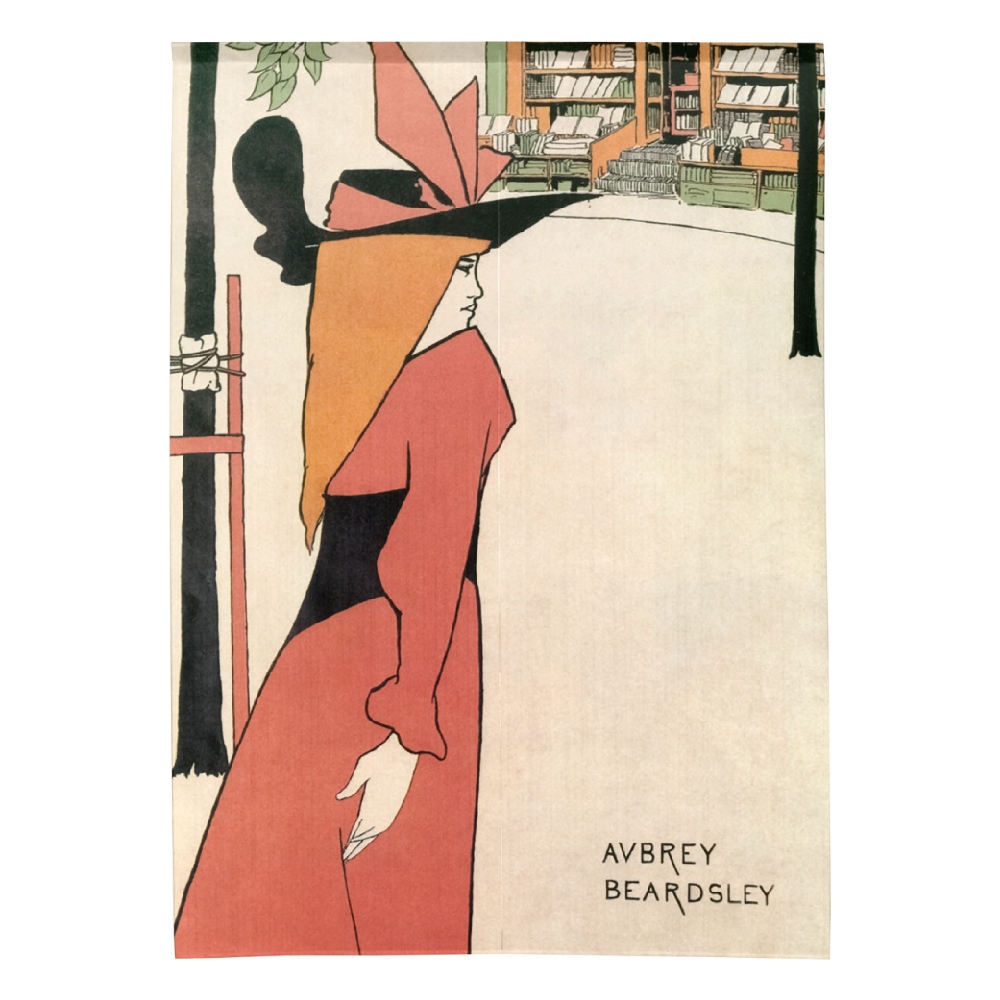 日本製【コスモ】長門簾《維多利亞世紀插畫-女人》, , large