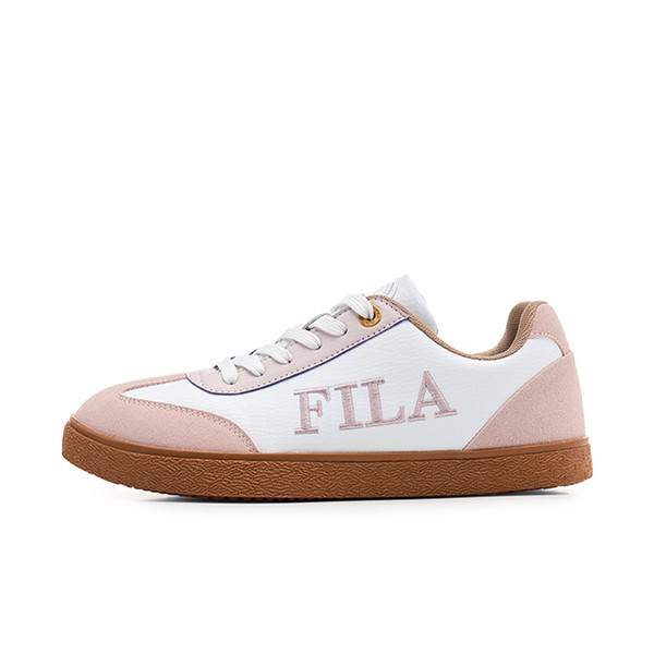Kixpress-Fila Emblem 女 運動休閒鞋 德訓鞋 復古鞋 舒適 穿搭 膠底 粉紅 [5-C942Y-155], , large