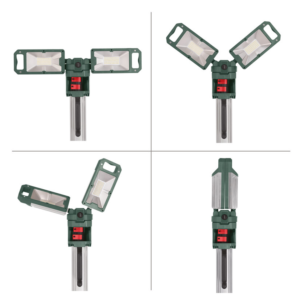 BSA 18 LED 5000 DUO-S -18V鋰電5000行動折疊工作燈 (18V LiHD5.5Ah單電組) 露營好用, , large