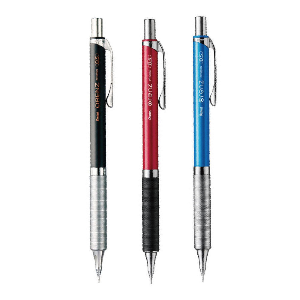 【Pentel 飛龍】ORENZ 按一下自動鉛筆 0.5mm /支 XPP1005G - 筆桿顏色隨機
