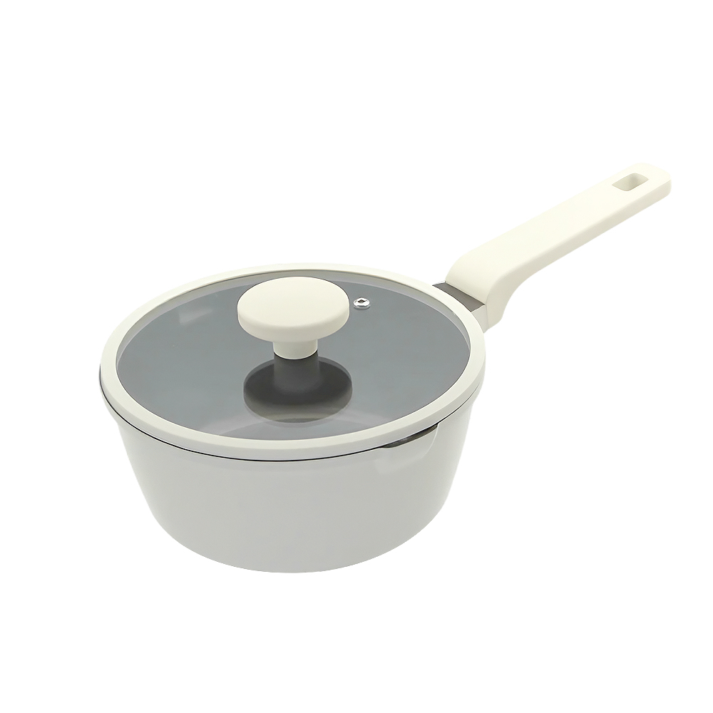 SHCJ 鈦陶瓷不沾 單把湯鍋 20cm 含矽膠圈鍋蓋 IH爐鍋具 單把湯鍋 不沾鍋 燉鍋 悶煮鍋 湯炒鍋 湯鍋 火鍋, , large