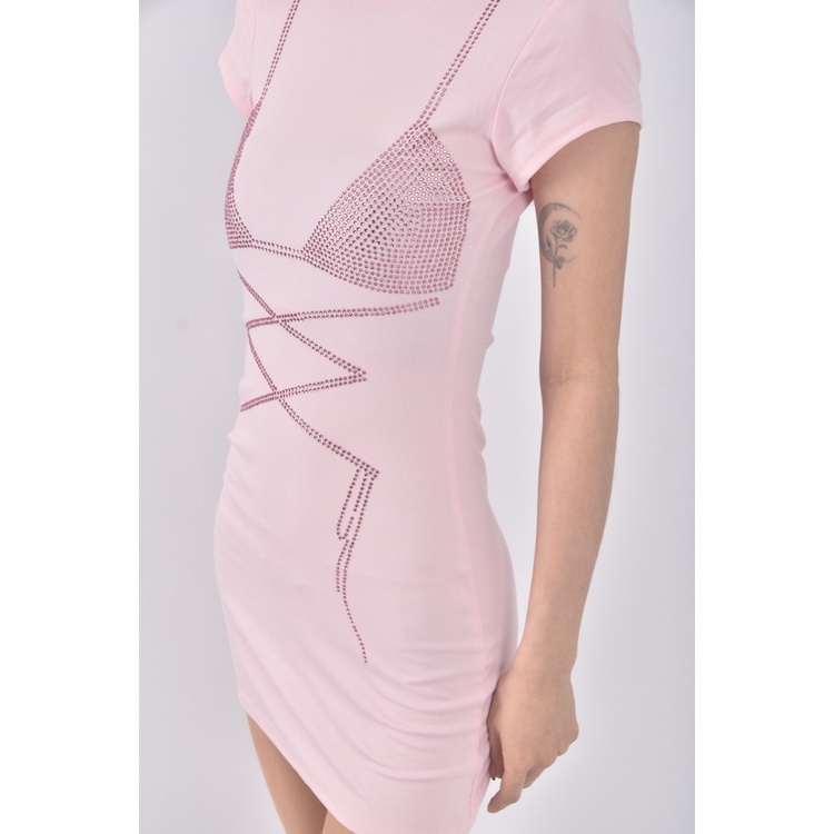 (S) 【智恩私服】比基尼粉色洋裝二手衣, , large