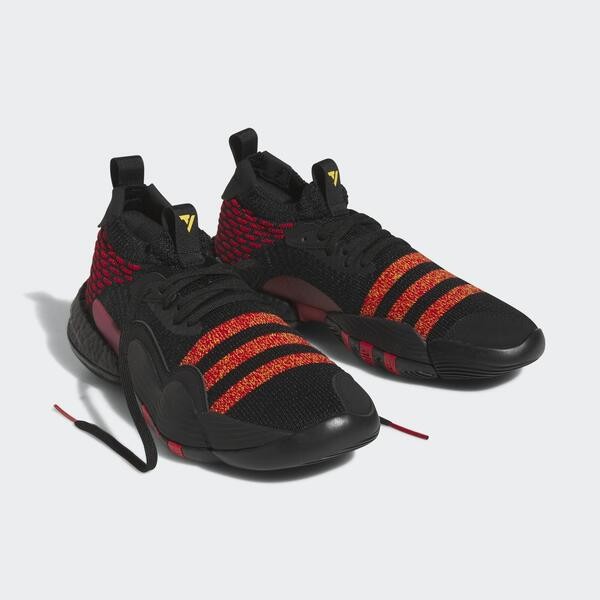 [Kixpress] Adidas Trae Young 2 男 籃球鞋 運動 崔楊 球鞋 針織鞋面 避震 舒適 支撐 黑紅 [HQ0986], , large