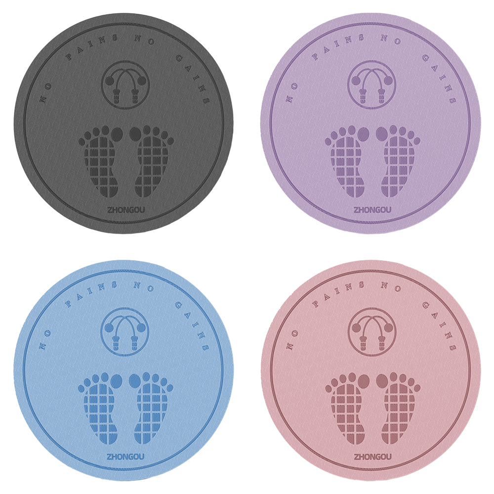 【中歐】加厚20mm 圓形超慢跑跳繩墊