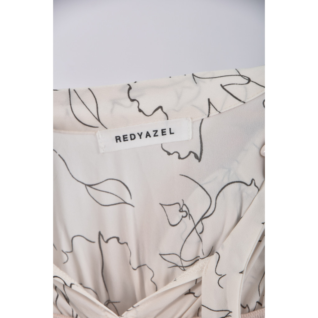 (S) redyazel收腰粉色綁帶洋裝二手衣, , large