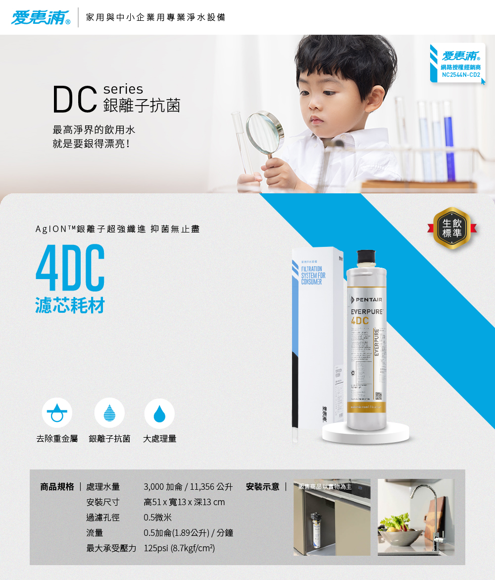 4DC activated carbon filter (DIY replacement), , large