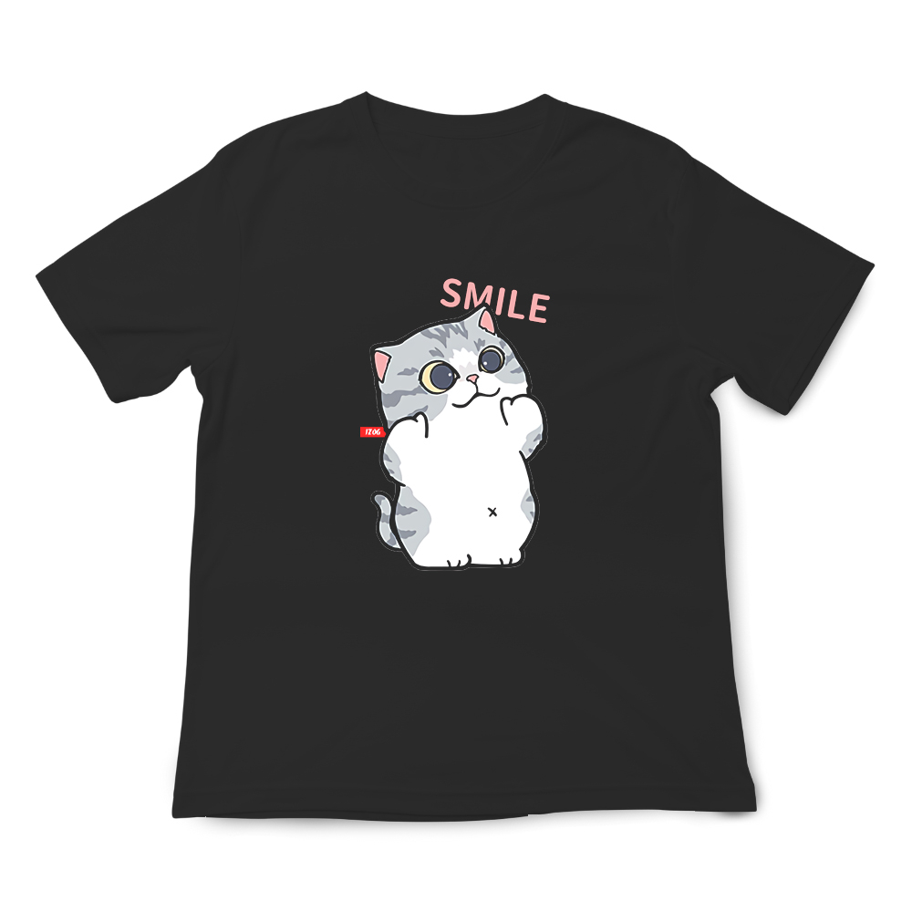 JZ TEE Cat & Shiba Inu-Photo Taking Graphic Tee, , large