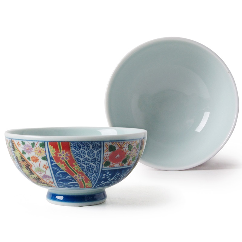 [豐名日本餐具] 4.0"碗  金竹 有田燒 / C04RB0-123