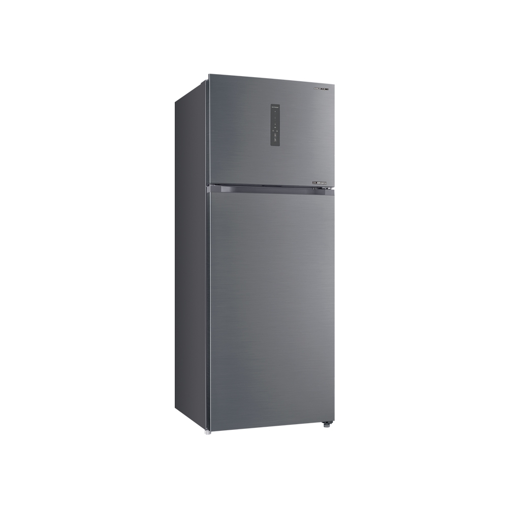 SANLUX Taiwan SANYO 490L Grade 1 Energy Saving Double Door Inverter Refrigerator SR-V490B, , large