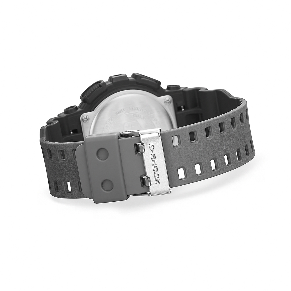 CASIO 卡西歐 G-SHOCK 熾熱火焰系列 雙顯手錶 GA-100FL-1A, , large