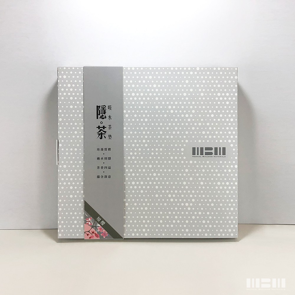 【MBM】知櫻隱茶禮盒-珪藻土茶墊, , large