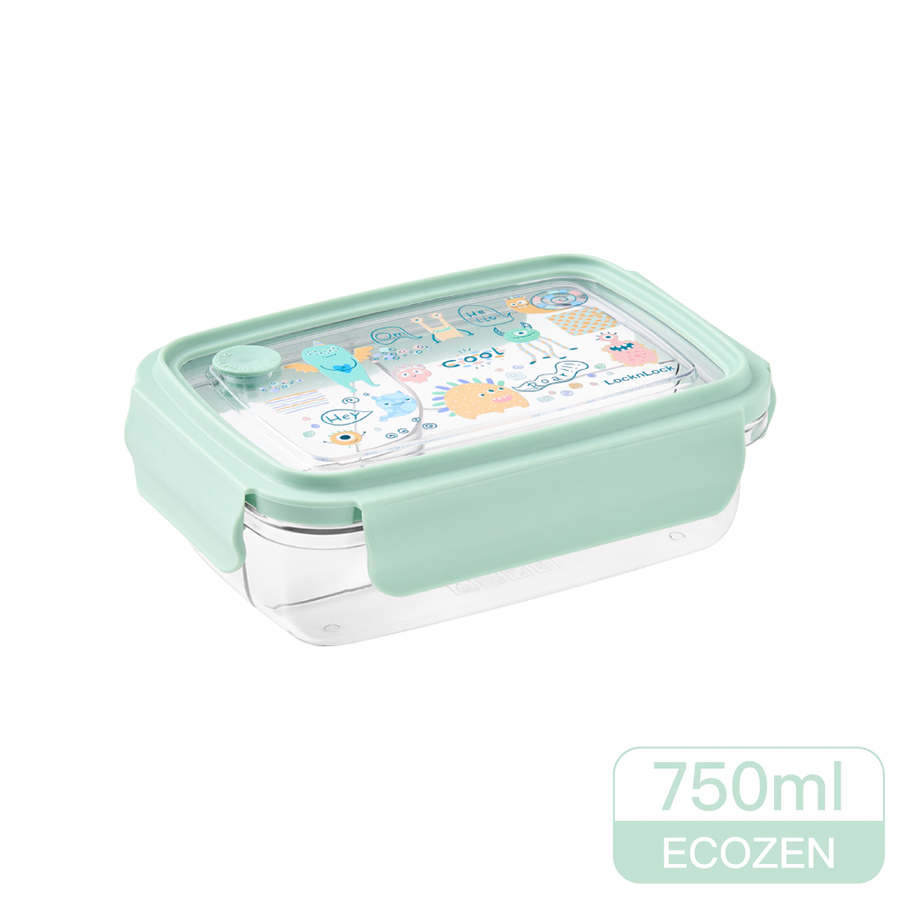 LL 3-Divided ECOZEN Lunch Box 750ml, , large
