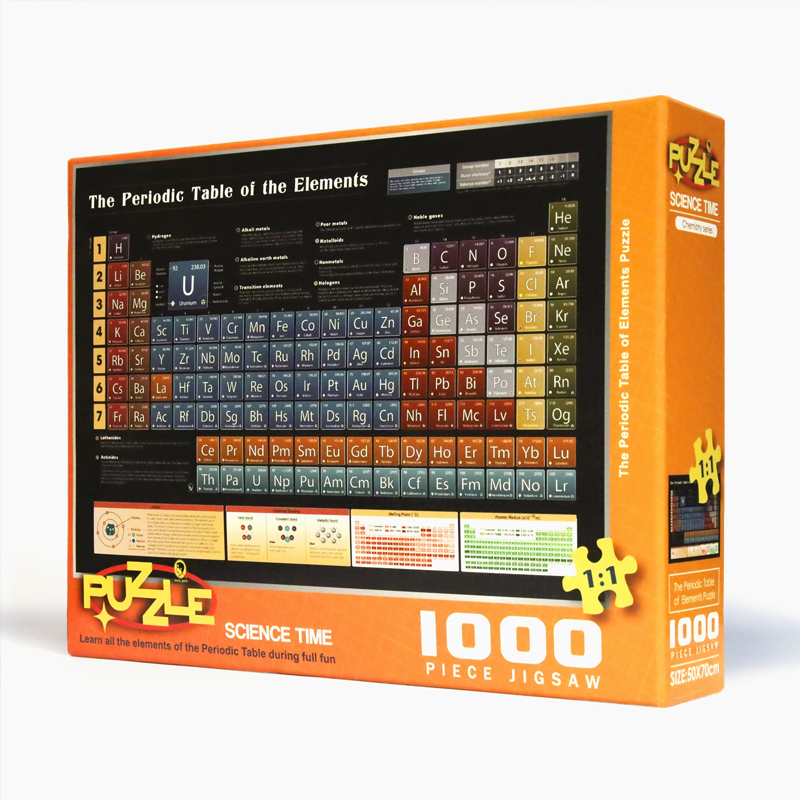 Science Puzzle – Periodic Table, , large