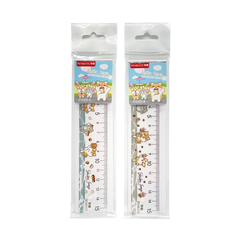 柴語錄美食15CM防滑尺-混, , large