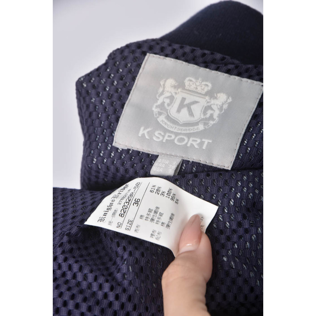 (S) k sport棉質藍色外套二手衣, , large