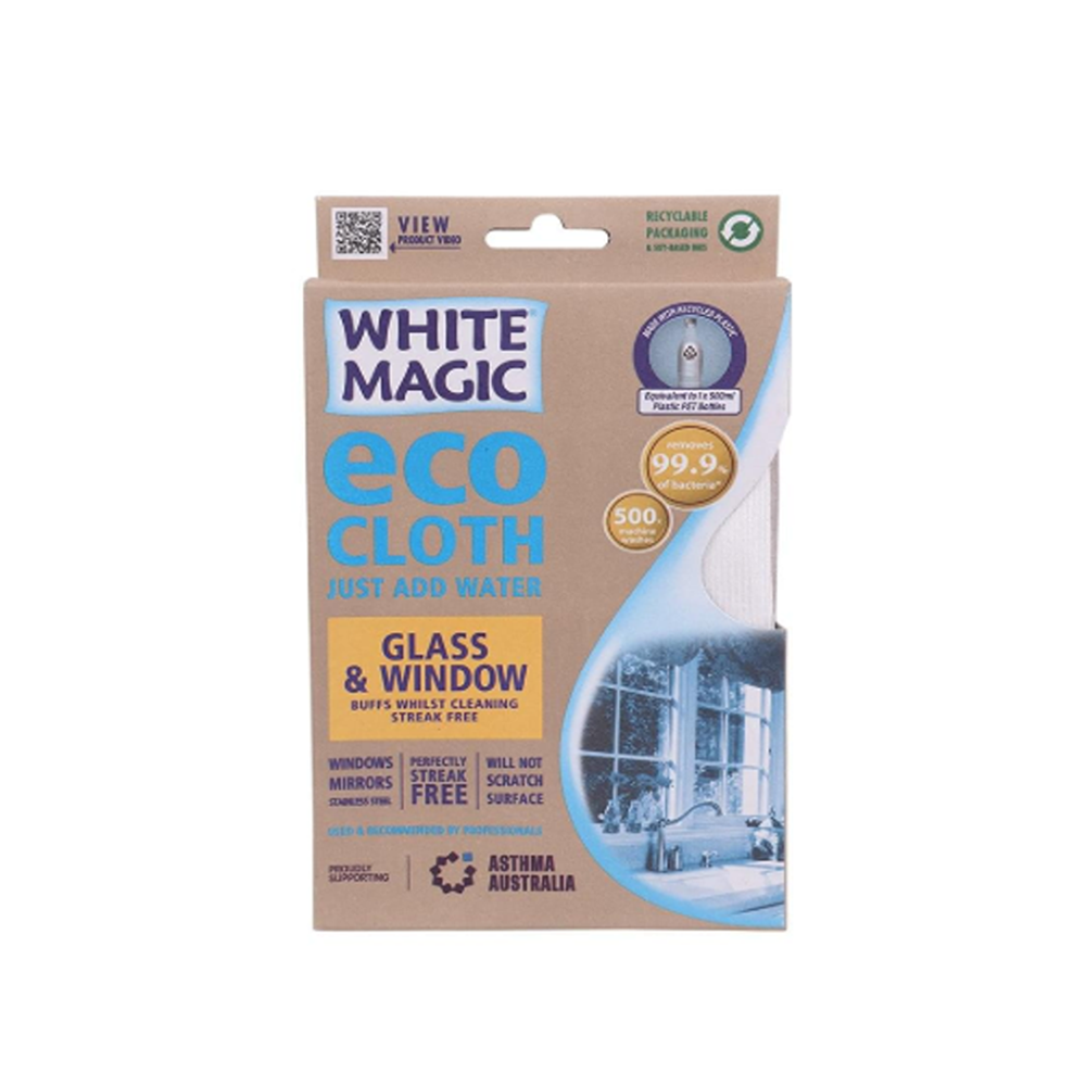 【WhiteMagic】環保纖維布-窗戶和玻璃專用(白色), , large
