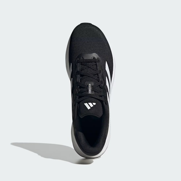 Adidas Response 男 慢跑鞋 運動 訓練 路跑 基本款 緩震 透氣 舒適 愛迪達 黑白 [IG9922], , large