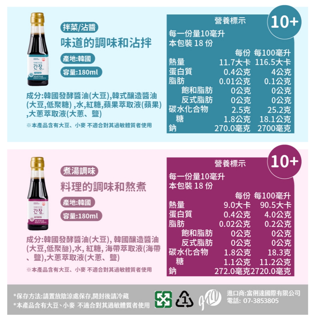 【韓國 BEBEFOOD】寶寶福德 寶寶專用醬油 (沾用)(煮湯) (180ml), , large