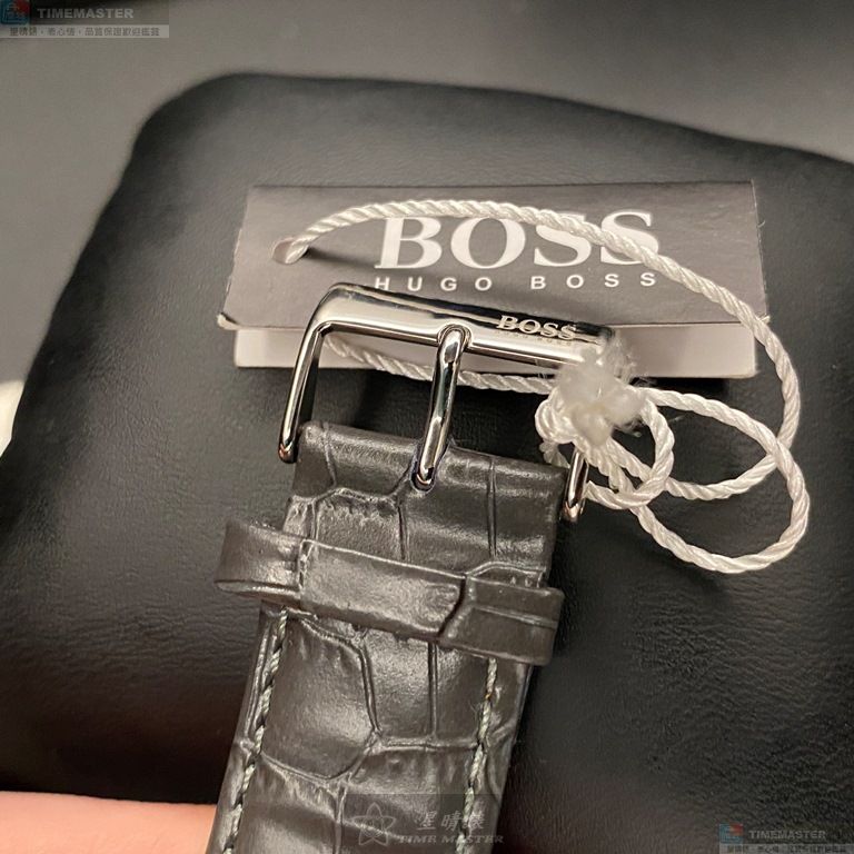 [星晴錶業]BOSS手錶,42mm,HB1513628古銅色錶面古銅色錶殼咖啡色真皮皮革錶帶款, , large