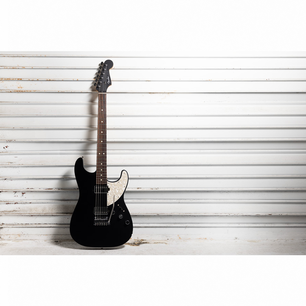 Fender MIJ LTD Elemental Strat HH RW SBK 日廠 黑色 限量電吉他【敦煌樂器】, , large