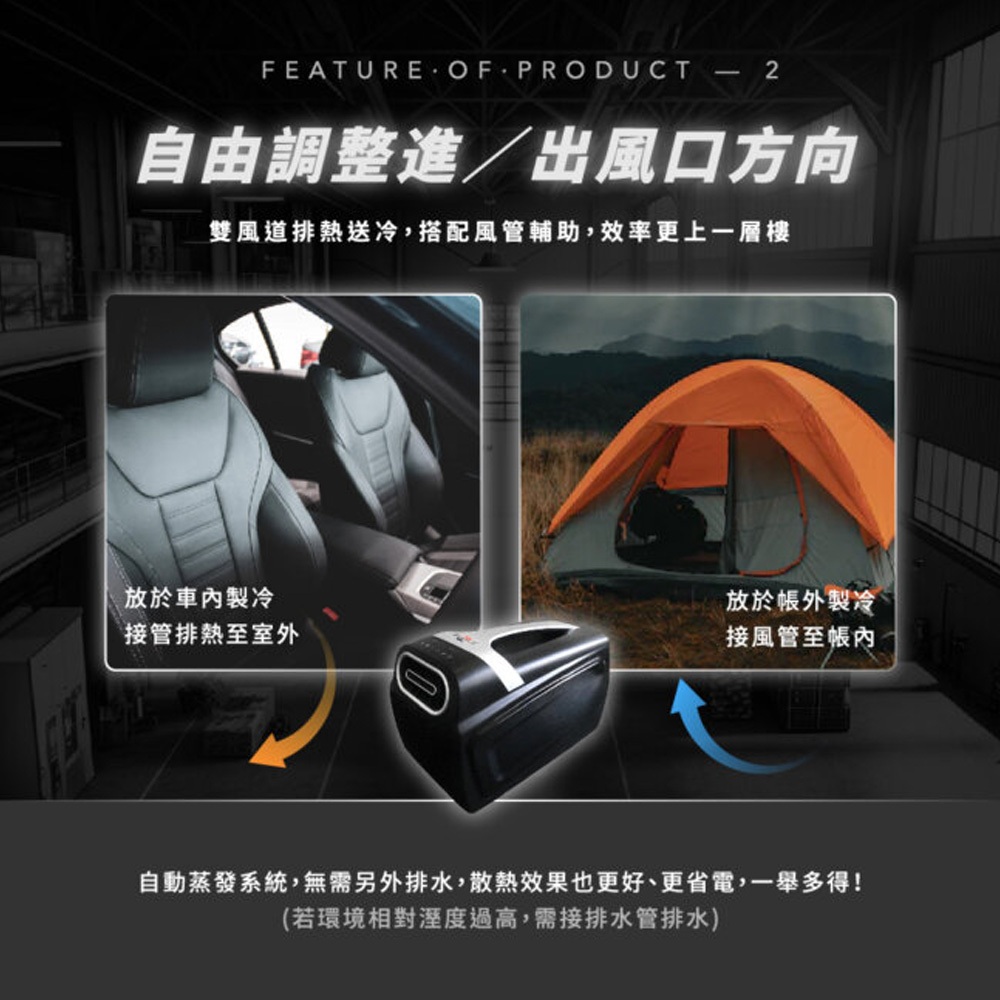 HAWRIN Portable 110V Air Conditioner HPCS-110KA110T, , large