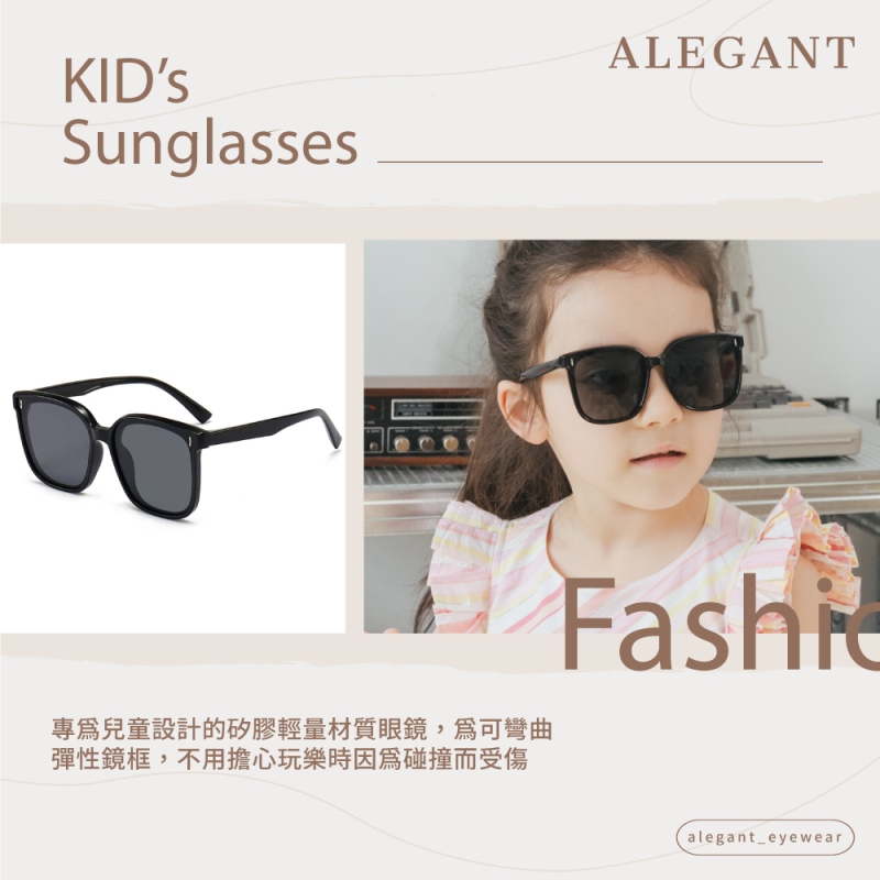 kids sunglasses-BLACK, , large