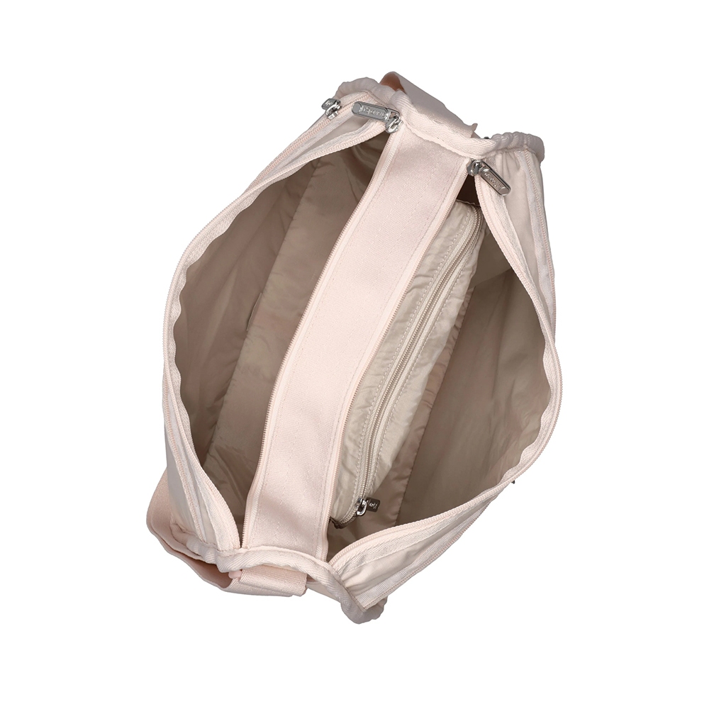 |快速出貨|Lesportsac Deluxe Everyday Bag 奢華斜背包 送禮-晨曦桃粉, , large