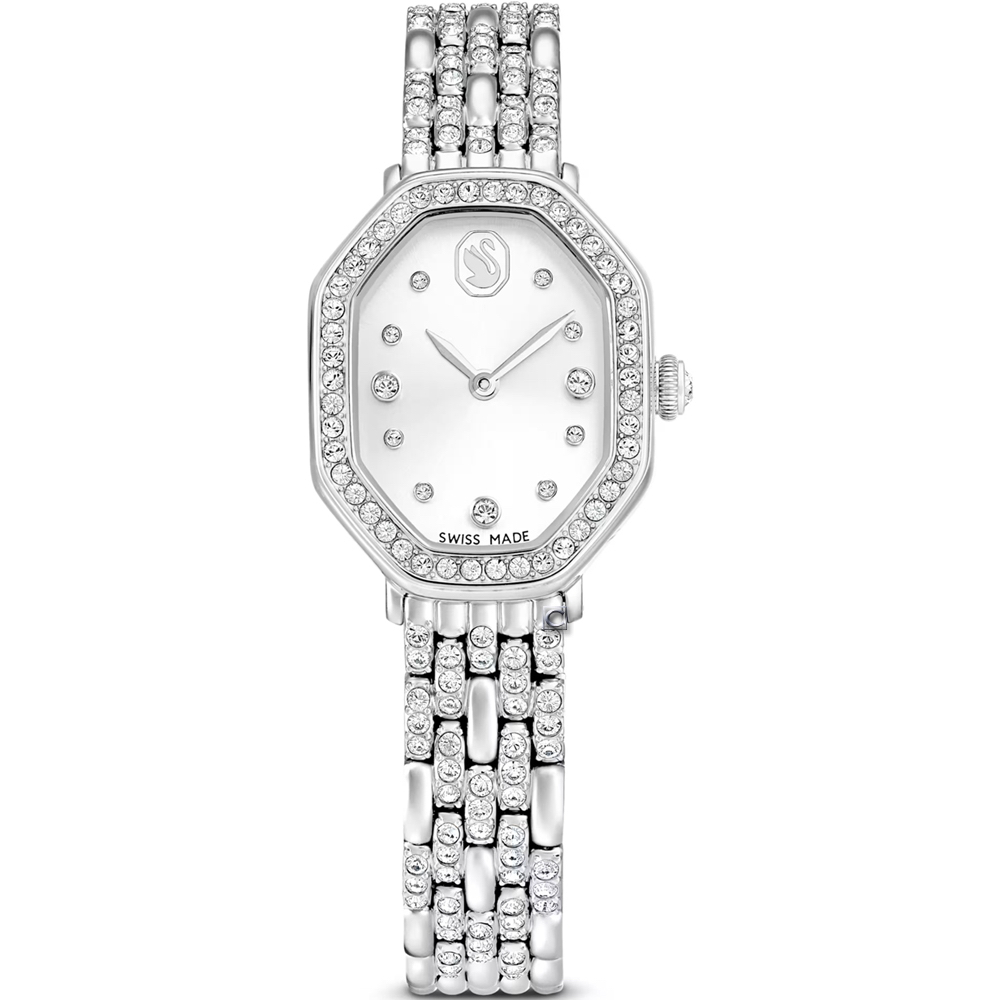 SWAROVSKI 施華洛世奇 Dextera Octagon 永恆優雅璀璨腕錶-32x23mm 5698690, , large