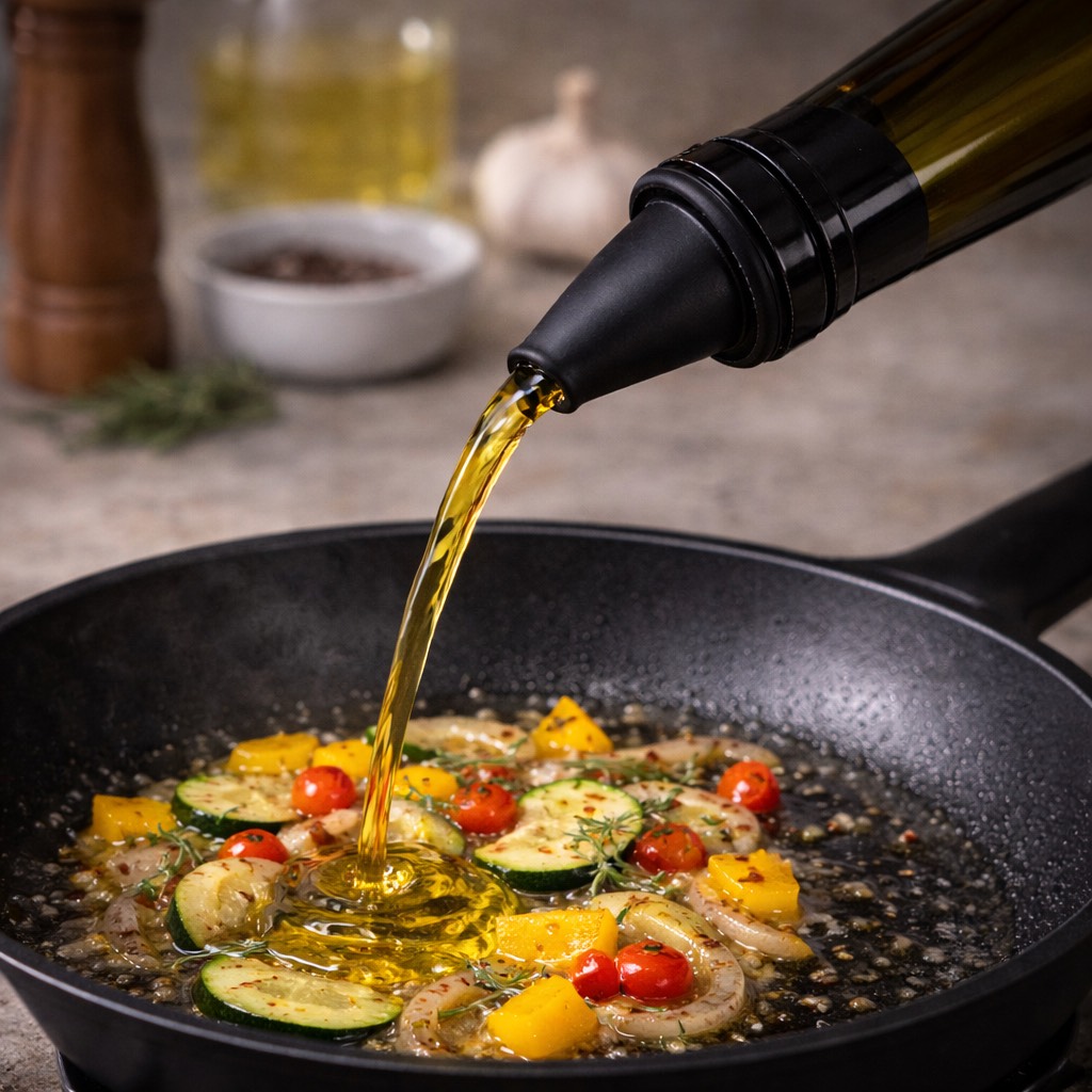 [巴果果]防漏倒油器 附防塵蓋 油瓶倒油嘴(5入一包) SP-1-1, , large