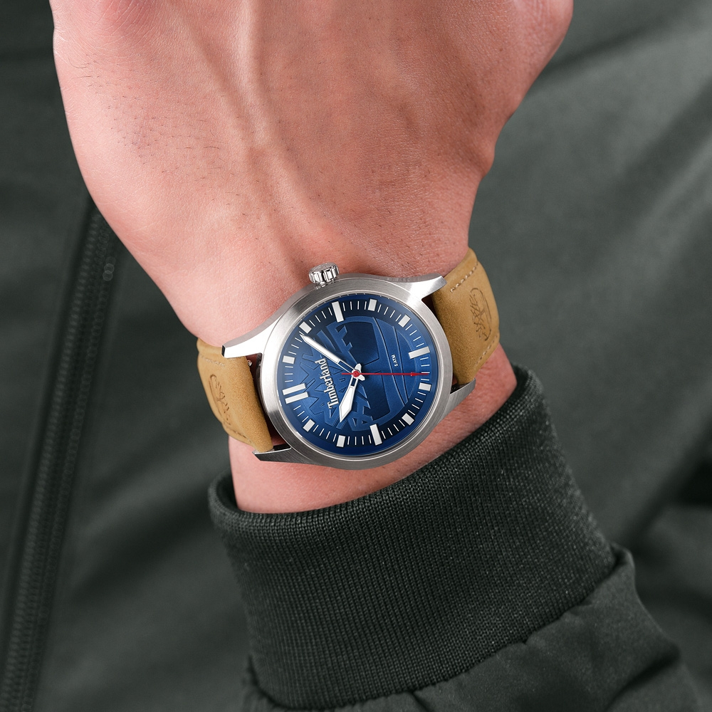Timberland 天柏嵐 經典大樹大三針手錶-42mm TDWGA0029603, , large