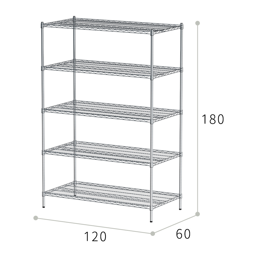 【Y HOUSE】120x60x180cm heavy-duty five-layer iron rack heavy-duty rack heavy-duty iron rack, , large