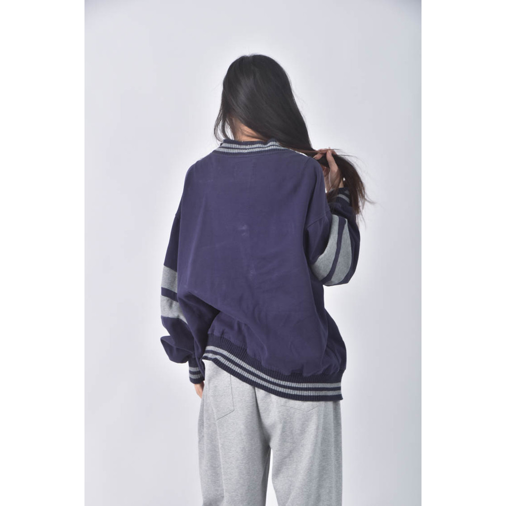 (XL) mo bo棉質藍色外套二手衣, , large