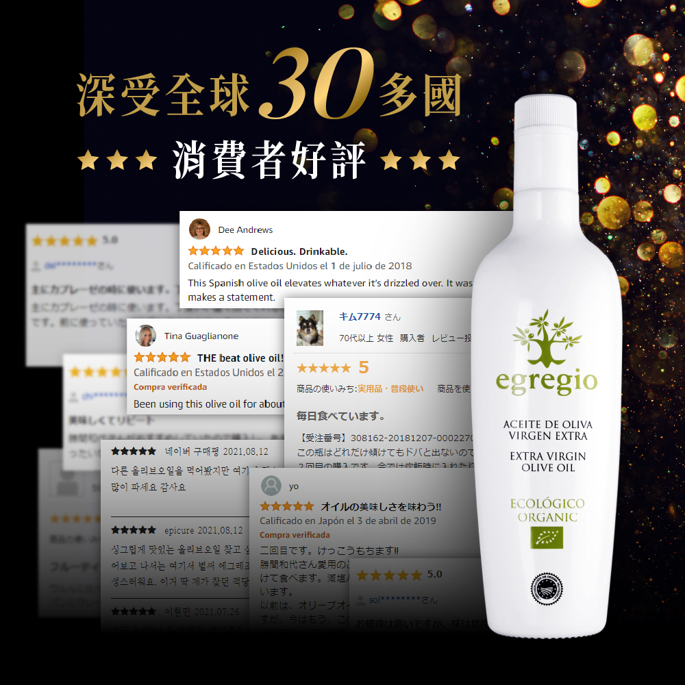 【囍瑞】依格閣有機特級初榨冷壓橄欖油伴手禮盒(500ml x 2入禮盒裝) x 2入組, , large