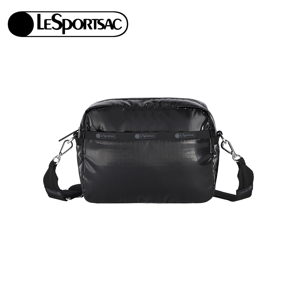 |快速出貨|Lesportsac Deluxe Crossbody 拉鍊斜背包 送禮首選-閃耀黑