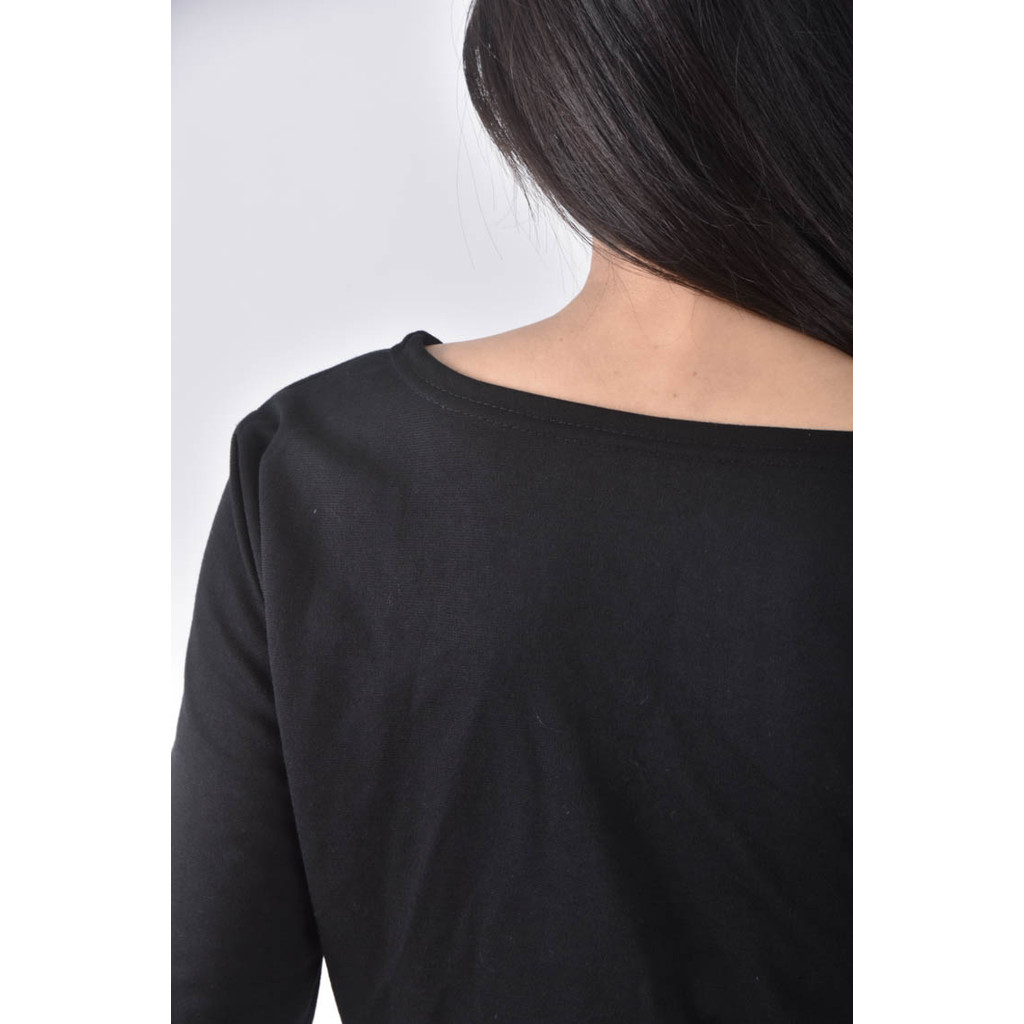 (S) mei mu sha傘擺黑色洋裝二手衣, , large