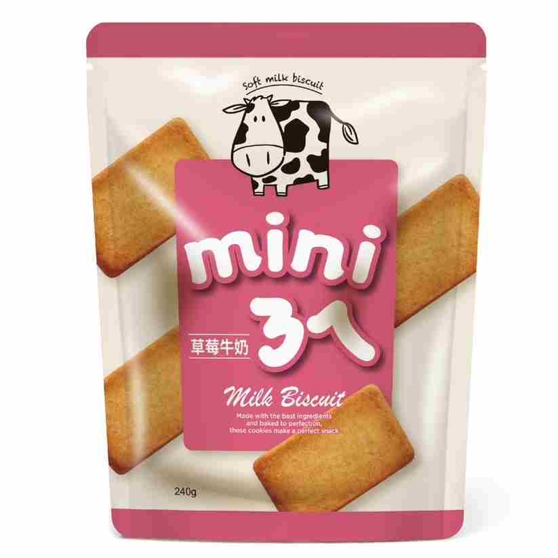 Mini Nene Milk Cookie(Strawberry), , large