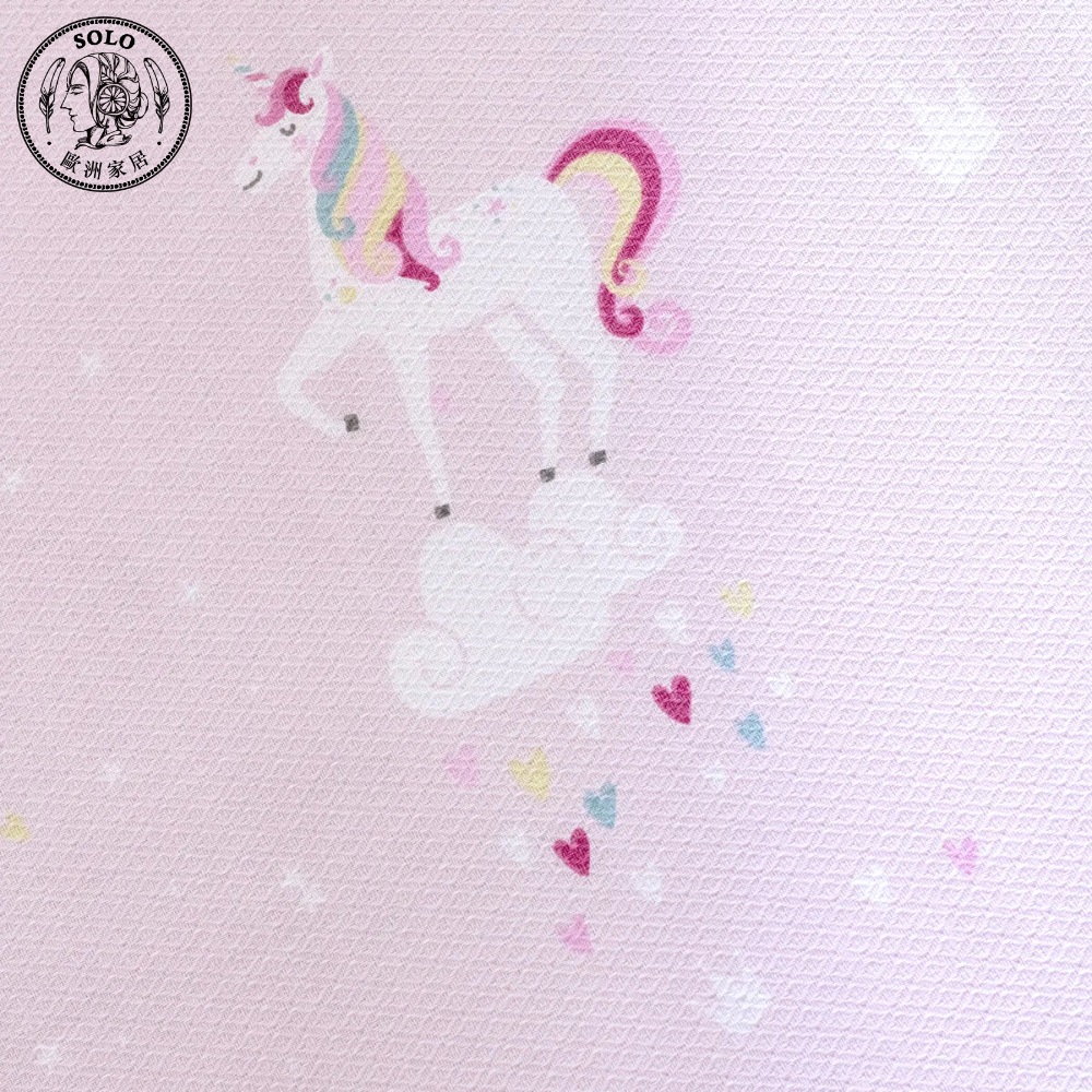 【SOLO Vintage】LCW Home Unicorn Duvet Cover Set 100x200cm, , large